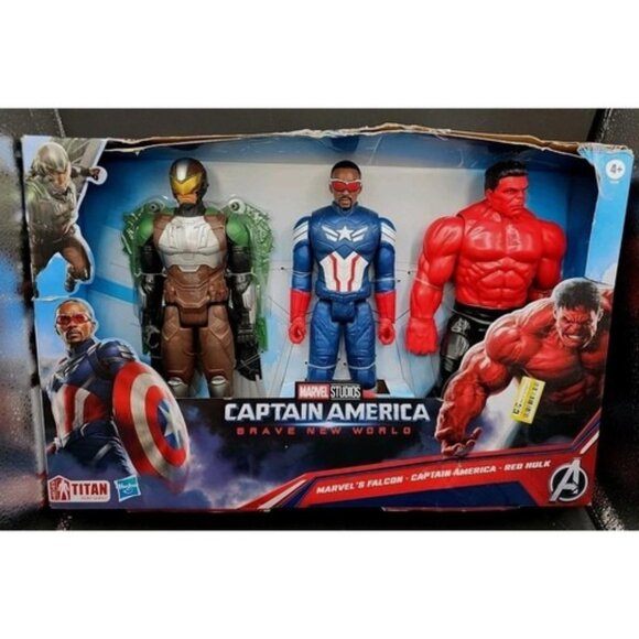 Marvel Studios Captain America Brave New World Action Figure 3-Pack - Picture 1 of 3